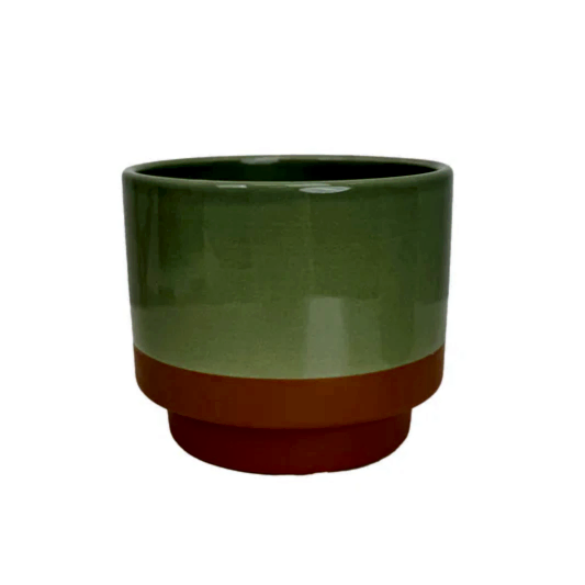 Imperfect! Fondia Pot | Green | Pots & Planters