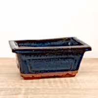 Bonsai Ceramic Pot | Blue - Ceramic Plant Pot
