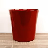 Scarlett Gloss Pot | Red - Ceramic Plant Pot