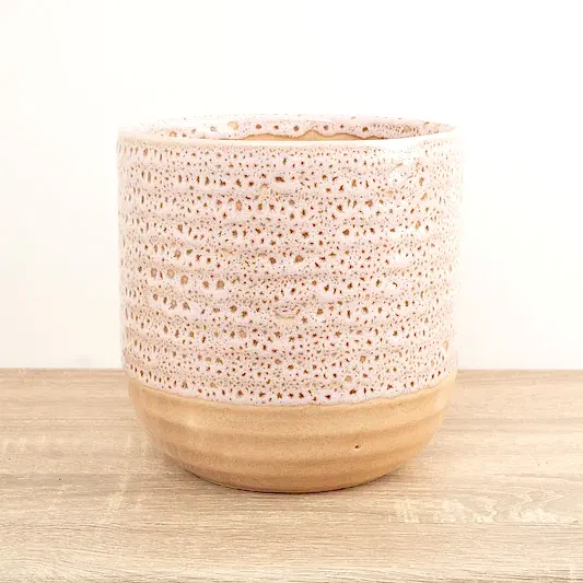 Morganite Glaze Pot | Pink | Pots & Planters