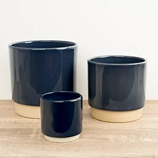 Imperfect! Eno Pot | Blue | Pots & Planters