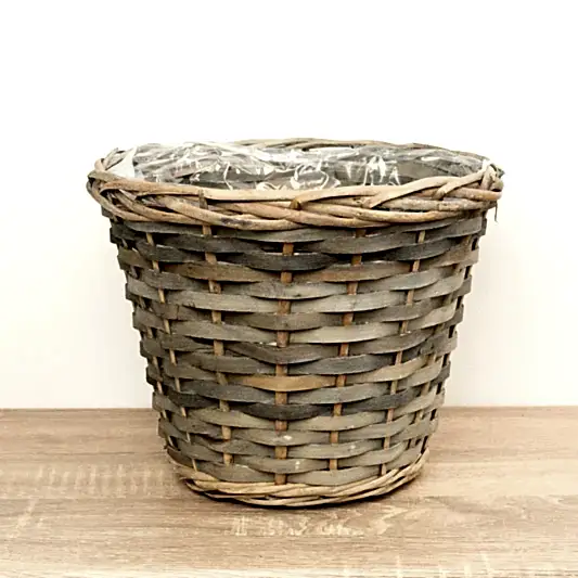 Cottage Wicker Pot | Brown | Pots & Planters