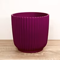 Lecco Pot | Velvet Plum - Ceramic Plant Pot