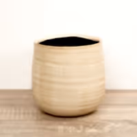 Como Pot | Ivory - Ceramic Plant Pot