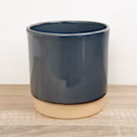Eno Pot | Blue - Ceramic Plant Pot