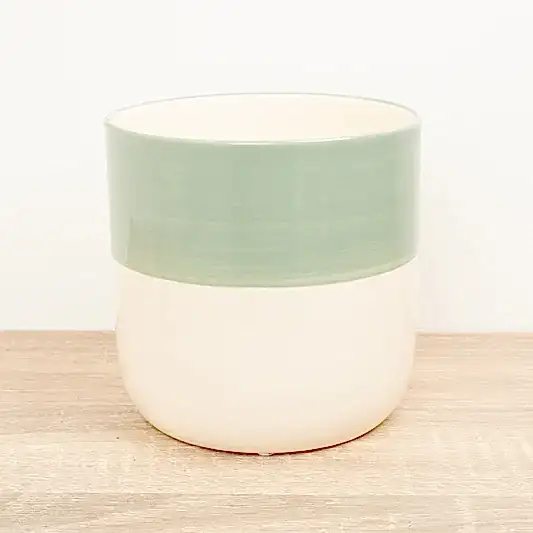 Metia Pot | Minimal Green | Pots & Planters