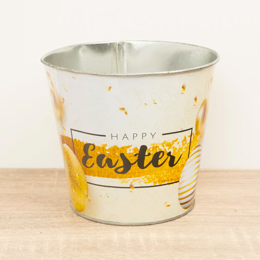Happy Easter Pot | Metallic | Pots & Planters