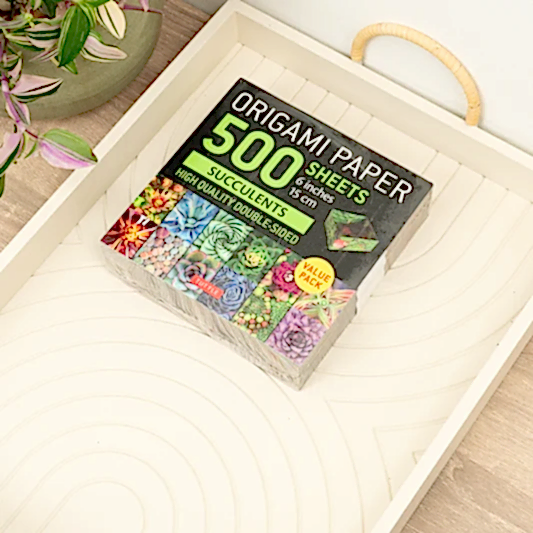 Origami Paper: Succulents 500 Sheets | Books