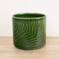 Orla Fern Pot | Green - Ceramic Plant Pot