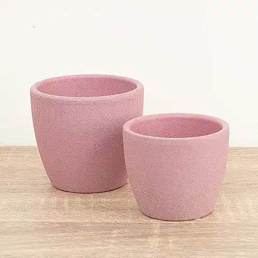 Pastel Ceramic Pot | Rose Pink | Pots & Planters