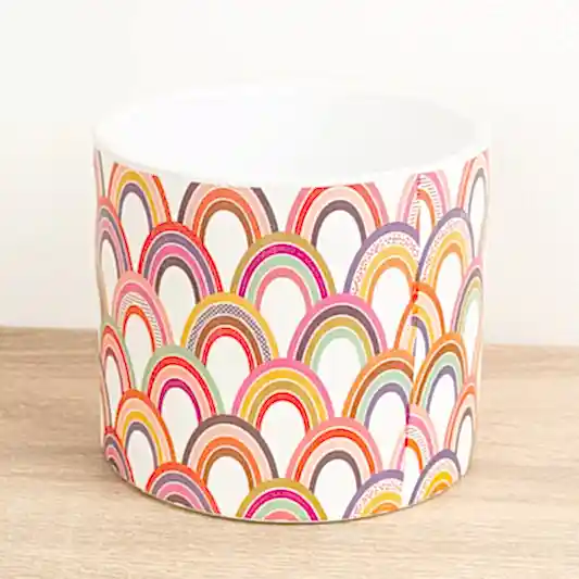 Imperfect! Rainbow Pot | Pots & Planters