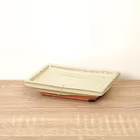 Bonsai Ceramic Saucer | Cream - Ceramic Plant Pot