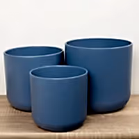 Lisbon Pot | Powder Blue - Ceramic Plant Pot