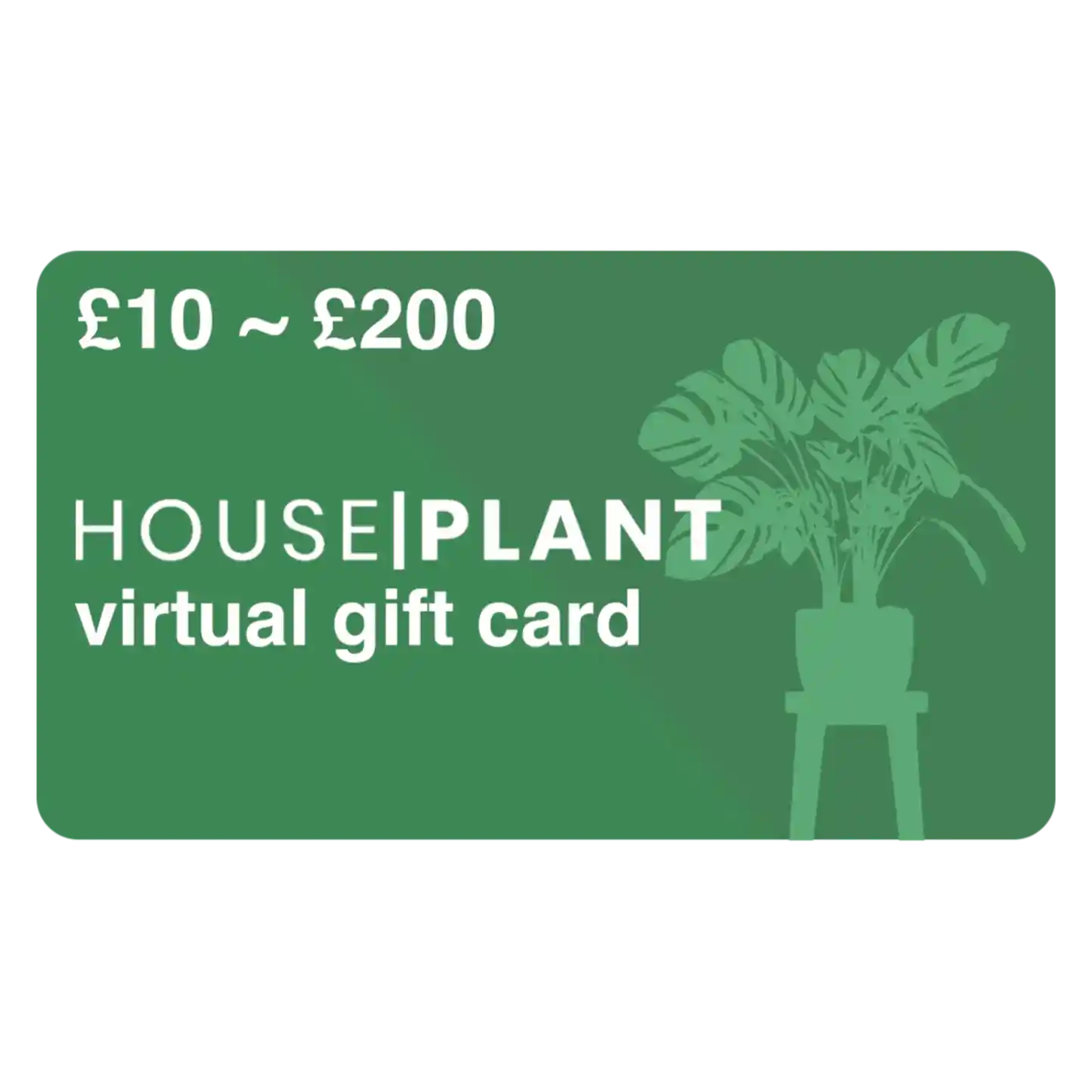 Houseplant Gift Card