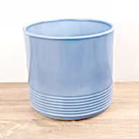 Munich Pot | Blue Gloss - Ceramic Plant Pot
