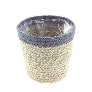 Hessian Pot | Blue | Pots & Planters