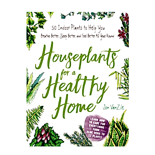 Houseplants for a Healthy Home By Jon Vanzile | Books
